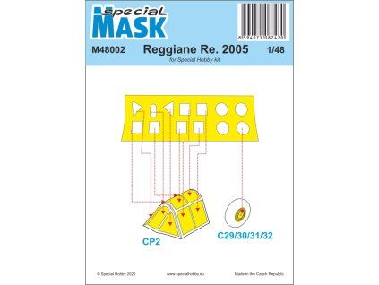 1/48 Reggiane Re.2005 Mask