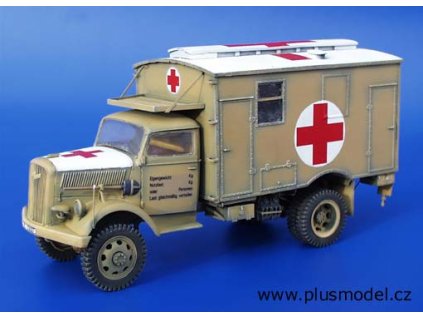 1/35 Opel Blitz 4x4 ambulance conversion set