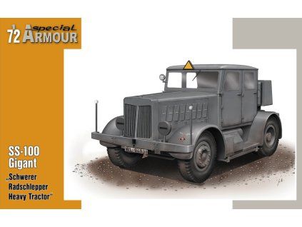 1/72 SS-100 Gigant Schwerer Radschlepper/Heavy Tra