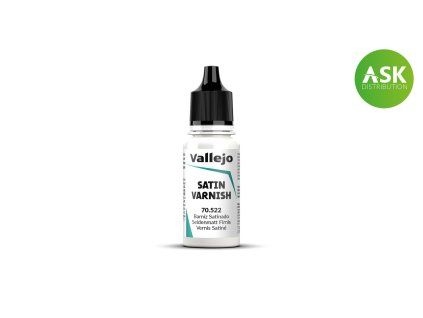 Vallejo Model Air 70522 Permanent Satin Varnish Auxiliary (18 ml)