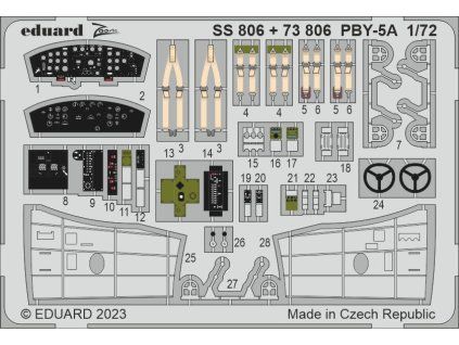 PBY-5A 1/72 recommended for HOBBY 2000 / ACADEMY