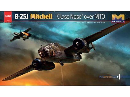 1/32 B-25J Mitchell Glass Nose Over MTO