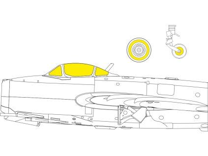 MiG-15 1/48 recommended for BRONCO / HOBBY 2000