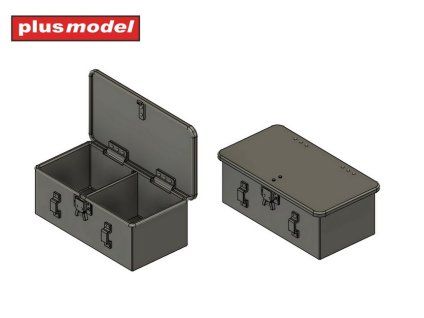 1/35 Magazines and ammunition boxes for the Lewis machine gun