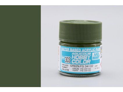 Aqueous Hobby Colors (10 ml) Green FS 34102
