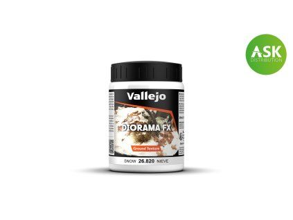 Vallejo Diorama FX 26820 Snow Ground Textures (200 ml)