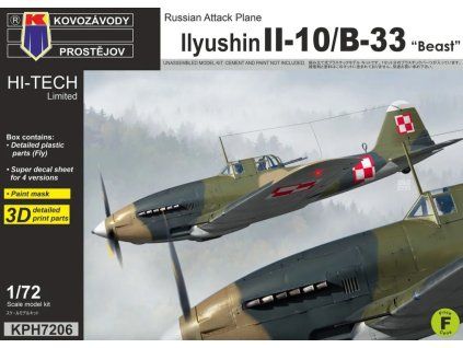 1/72 Ilyushin Il-10/B-33 "Beast"