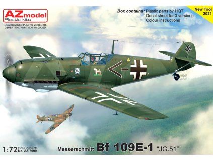1/72 Bf 109E-1 „JG.51“