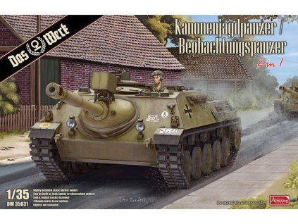 1/35 Kanonenjagdpanzer/Beobachtungspanzer - Das Werk
