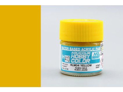 Aqueous Hobby Colors (10 ml) RLM04 Yellow