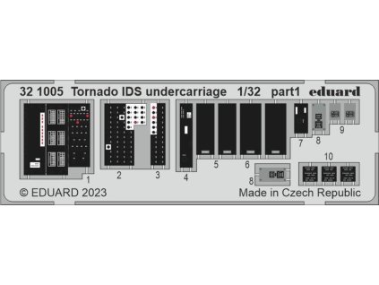 Tornado IDS undercarriage 1/32 recommended for ITALERI