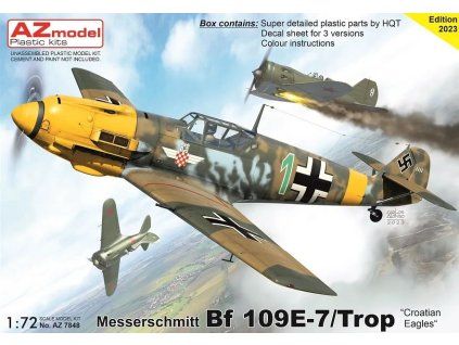 1/72 Bf 109E-7/Trop "Croatian Eagles"