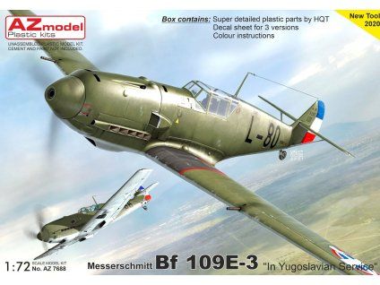 1/72 Bf 109E-3 „In Yugoslavian Service“