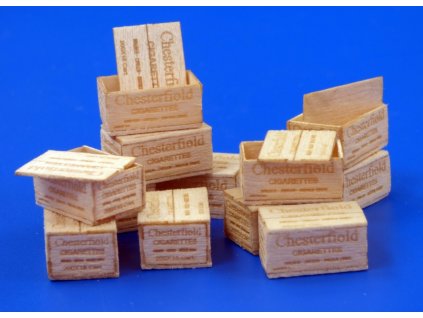 1/35 U.S.Wooden crates for cigarettes-WWII.-Type II.