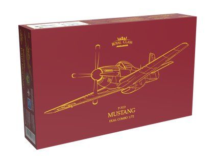 Royal Class P-51D MUSTANG DUAL COMBO 1/72 - EDUARD - LIMITED