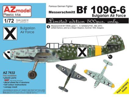 1/72 Bf 109G-6 Bulgarian Air Force