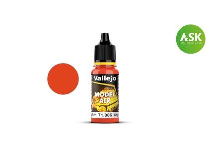 Vallejo Model Air 71086 Light Red (18 ml)