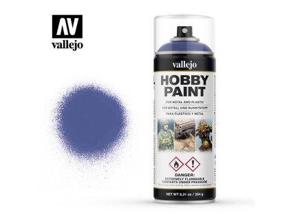 Vallejo Hobby Spray Paint 28017 Ultramarine Blue (400ml)