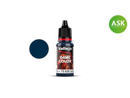 Vallejo Game Color 72020 Imperial Blue (18 ml)