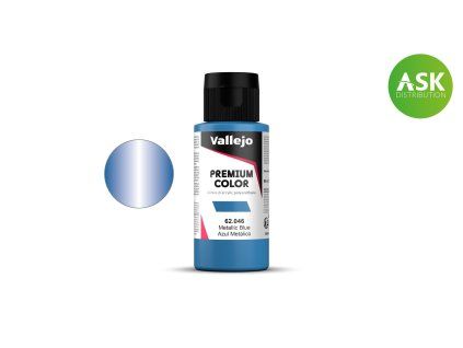 Vallejo Premium Color 62046 Metallic Blue (60 ml)