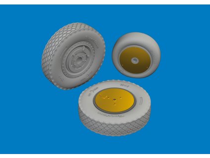 P-39 wheels late 1/48 recommended for ARMA HOBBY