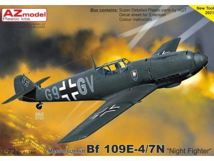 1/72 Bf 109E-4/7N „Night Fighter“