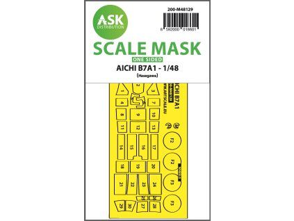 1/48 AICHI B7A1 one-sided express mask for Hasegawa