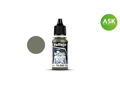 Vallejo Model Color 70886 Green Grey (18 ml)