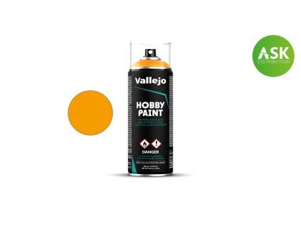 Vallejo Hobby Spray Paint 28018 Sun Yellow (400ml)