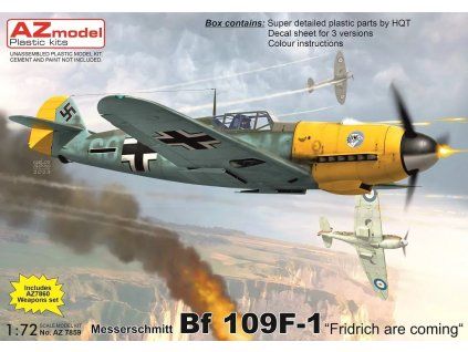 1/72 Bf 109F-1 "Fridrich are coming"