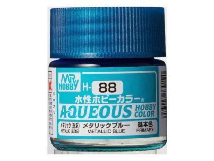 Aqueous Hobby Colors (10 ml) Metallic Blue