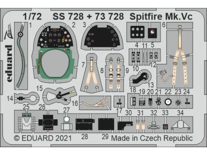 Spitfire Mk.Vc 1/72 recommended for AIRFIX