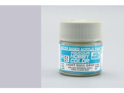 Aqueous Hobby Colors (10 ml) Light Gull Gray