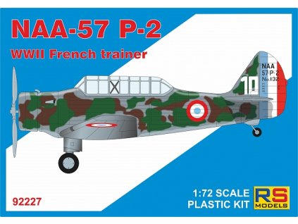 Plastikový model letadla 1/72 NAA-57 "France" 5 decal v. for France