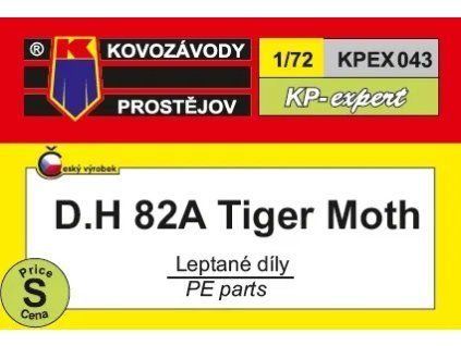 1/72 D.H. 82A Tiger Moth PE parts