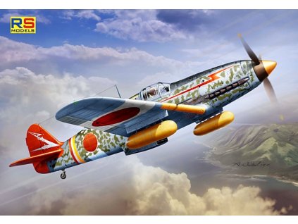Plastikový model letadla 1/72 Ki-61 I Hei 3 decal v. for Japan