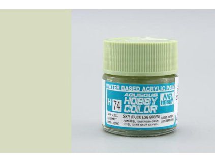 Aqueous Hobby Colors (10 ml) Sky (Duck Egg Green)