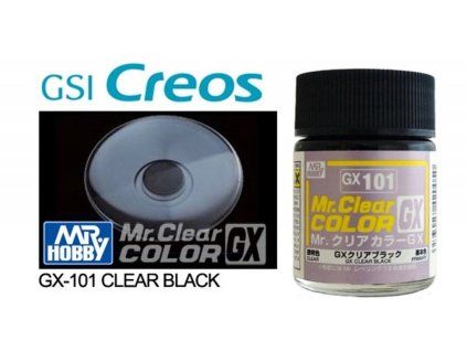 Mr. Clear Color GX (18 ml) Clear Black