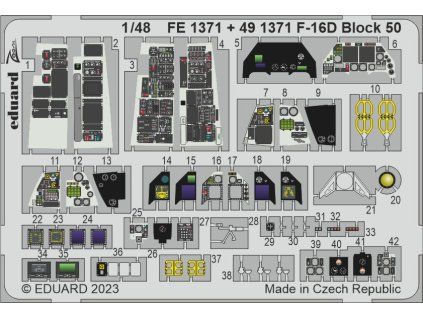 F-16D Block 50 1/48 recommended for KINETIC