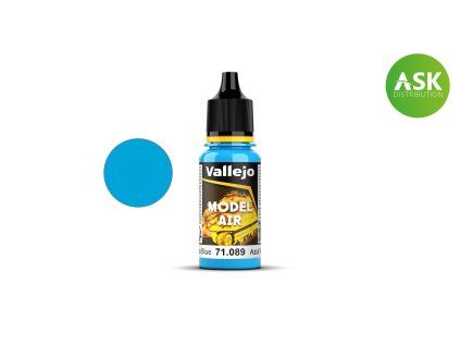 Vallejo Model Air 71089 Light Sea Blue (18 ml)