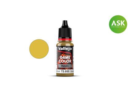 Vallejo Game Color 72055 Polished Gold (18 ml)