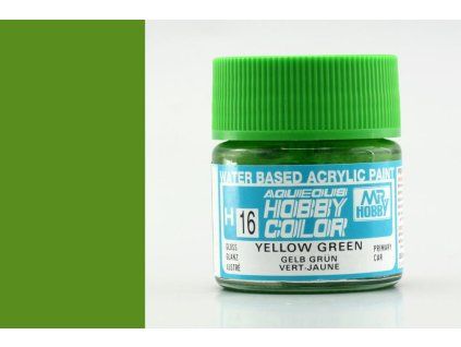 Aqueous Hobby Colors (10 ml) Yellow Green
