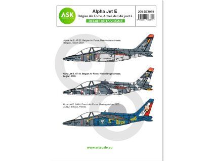 1/72 Alpha Jet E Belgian Air Force and Armeé de l´Air part 2