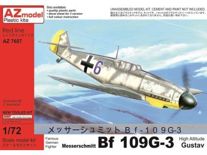 1/72 Bf 109G-3 High Altitude Gustav - AZ Model