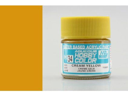Aqueous Hobby Colors (10 ml) Cream Yellow