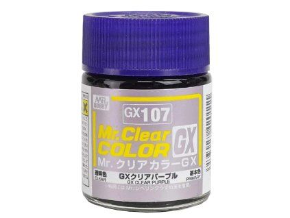Mr. Clear Color GX (18 ml) Clear Purple