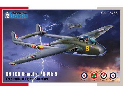 1/72 DH.100 Vampire FB.Mk.9 ’Tropicalised Fighter-Bomber’
