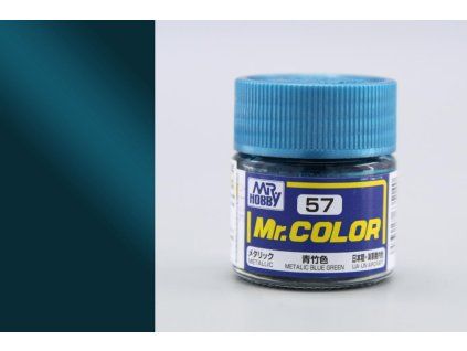 Mr. Color (10 ml) Metallic Blue Green