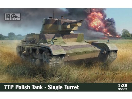 1/35 7TP Polish Tank - Single Turret - IBG