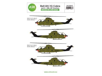 1/48 Bell AH-1G Cobra part 8 - HML367 Scarface